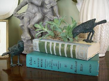 Homemade Teacher Gifts - Vintage Book Planter