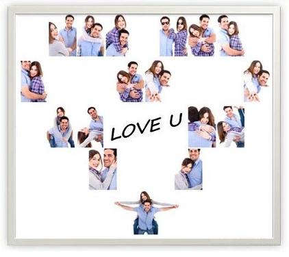 Boyfriend Gift Ideas - Valentine's Photo Collage Boyfriend Gift Ideas - Valentine's Photo Collage